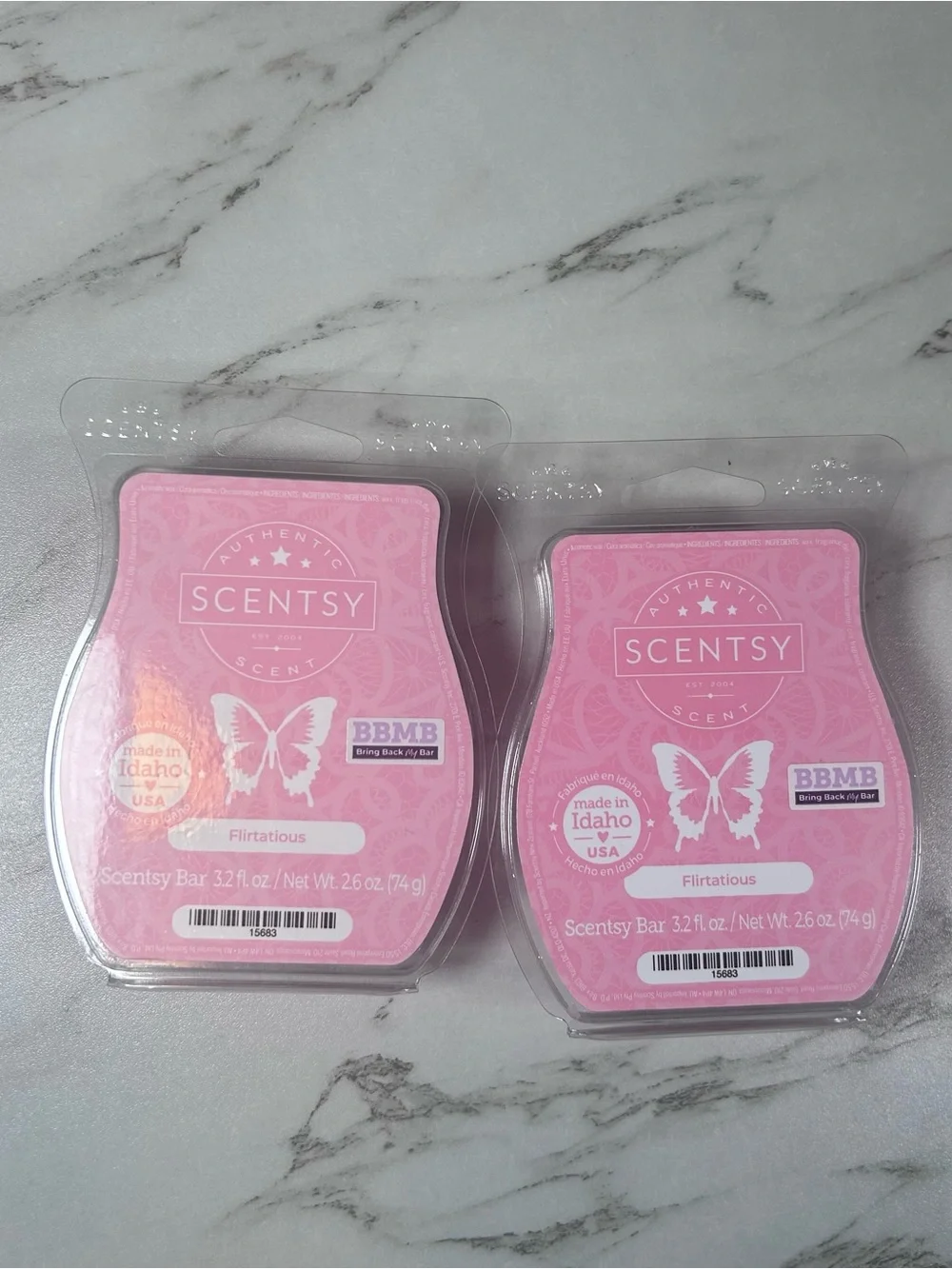 Scentsy Flirtatious Wax Bar - Pink